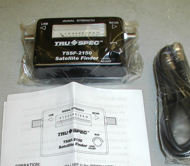 SATFINDER  TRU-SPEC